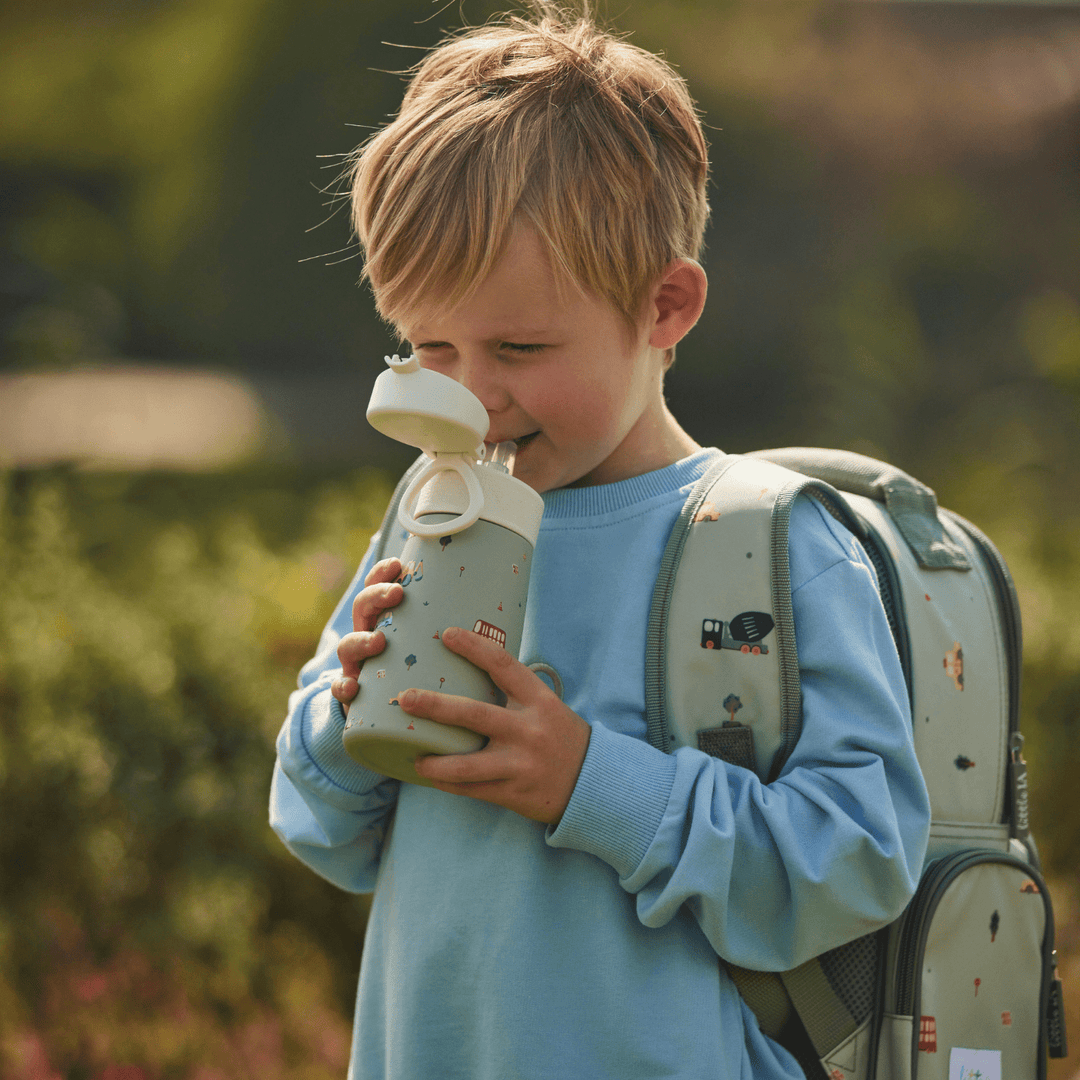 Transport stainless steel insulated water bottle