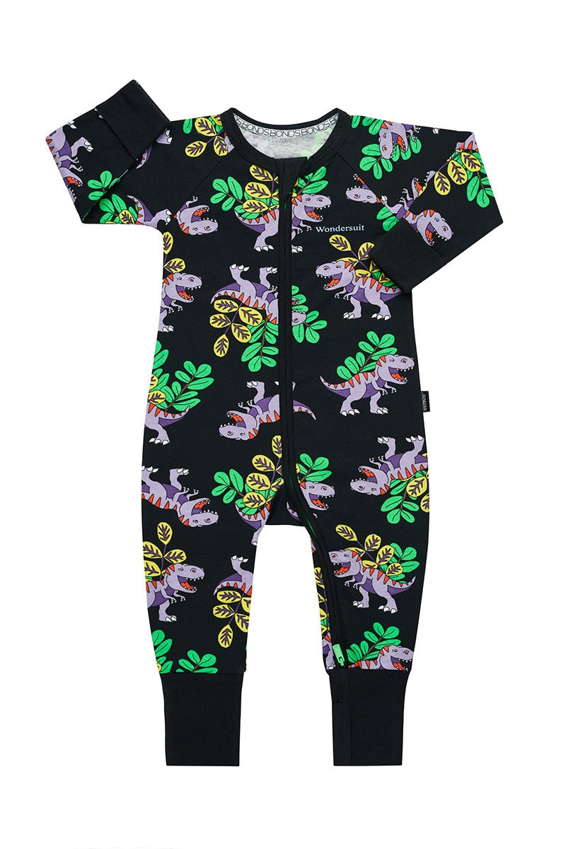 BONDS Zip Wondersuit - Tropical T-rex