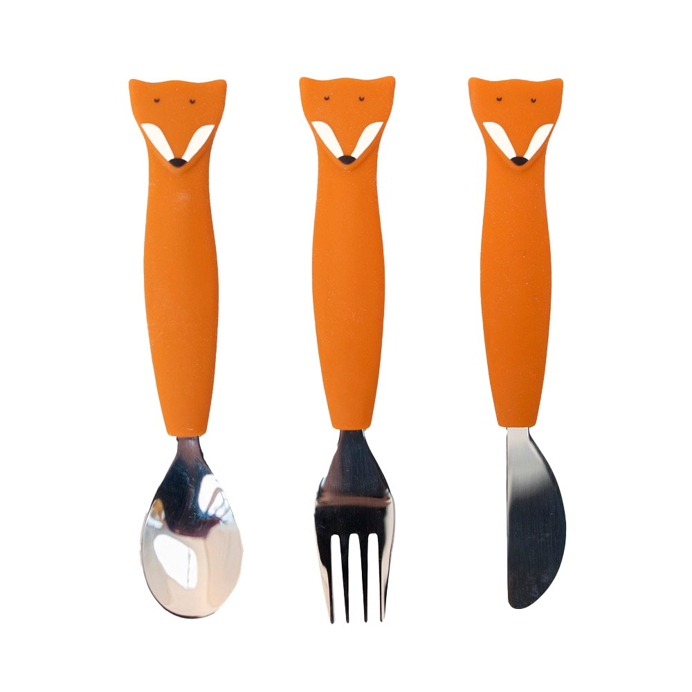 Trixie Stainless Steel Cutlery Set - 3 pieces (pre order)