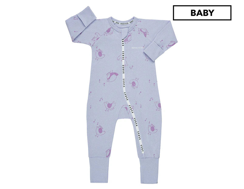 BONDS baby wondercool eyelet zip wondersuit