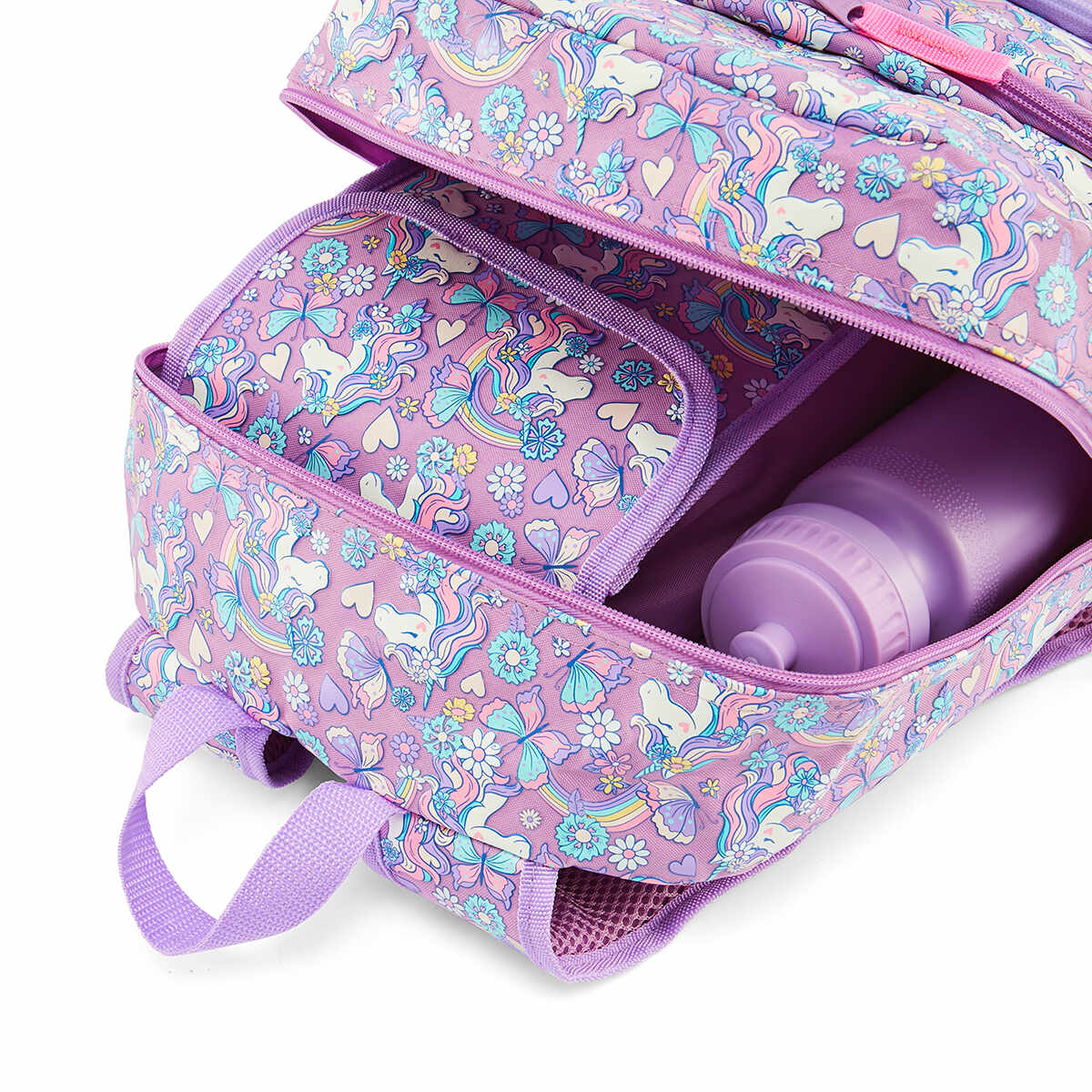 3 piece set backpack - Unicorn