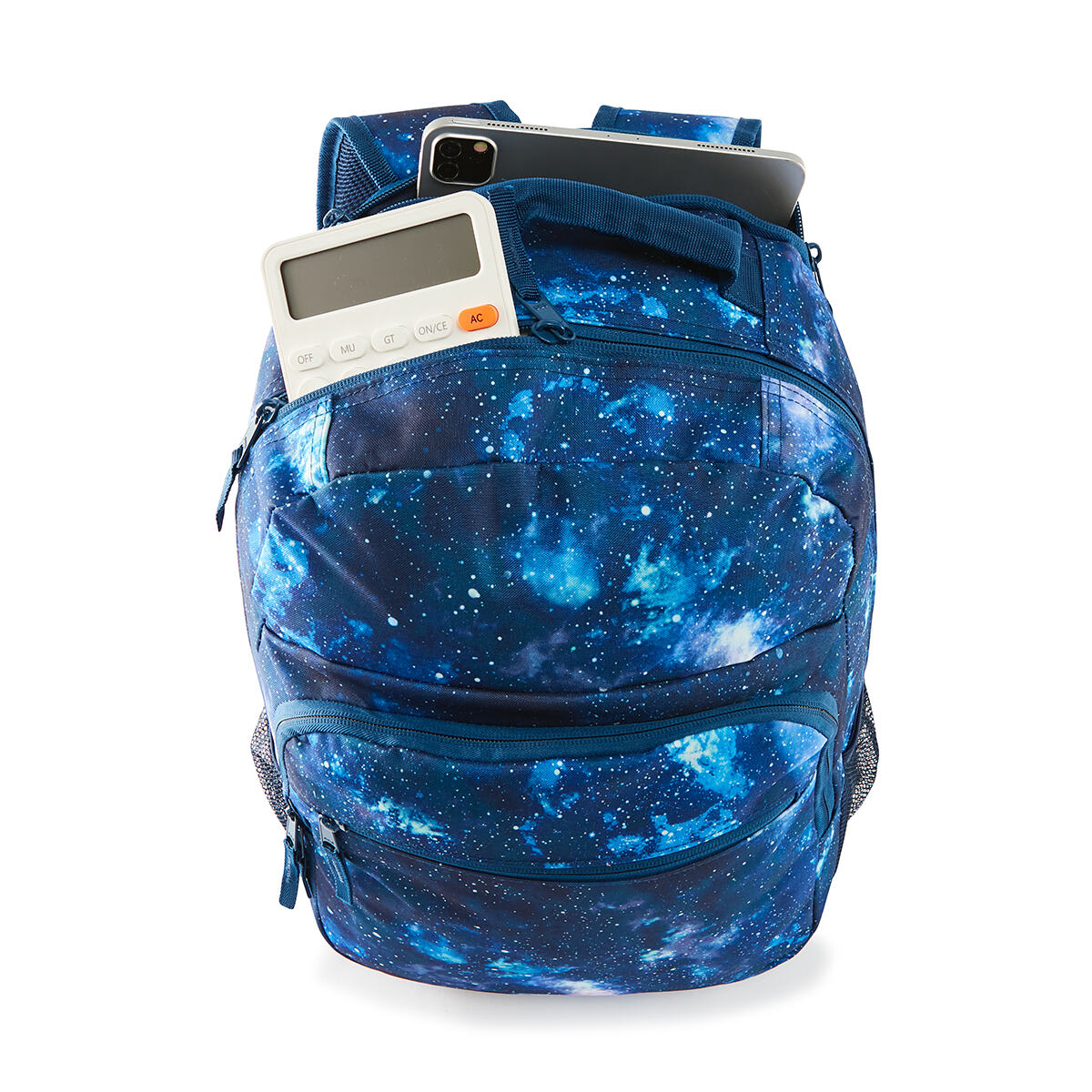 3 piece set backpack - galaxy
