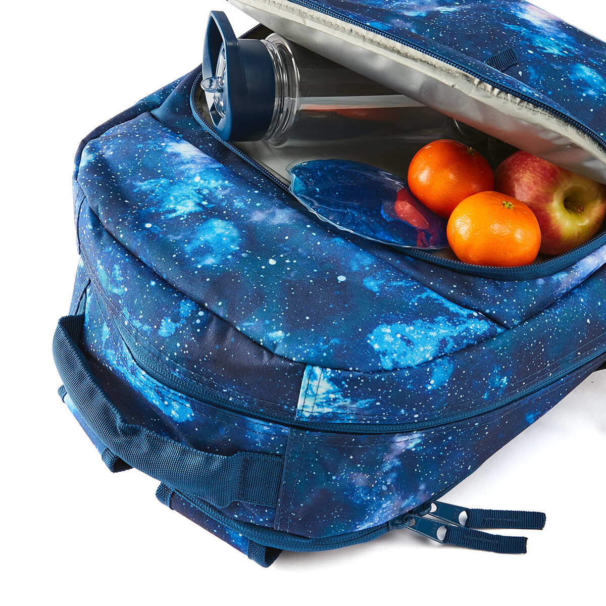3 piece set backpack - galaxy