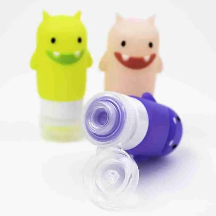 Cute monster sauce container