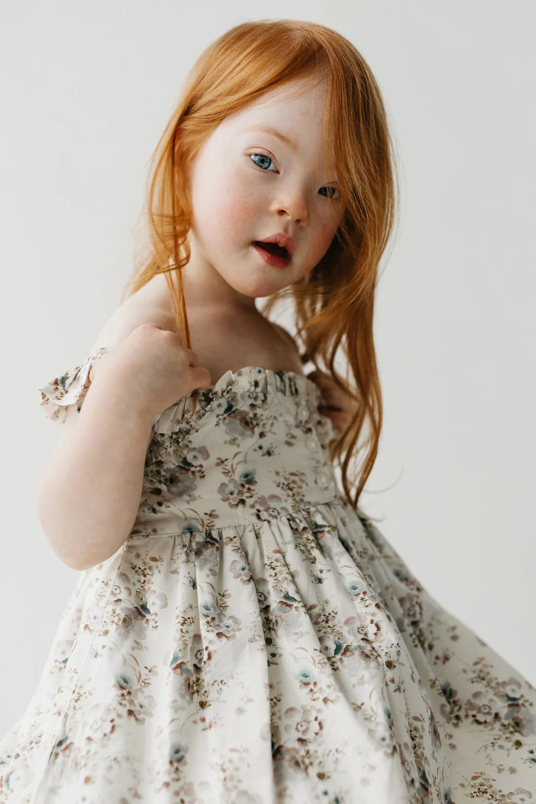 Organic Cotton Gemima Dress - Esme Floral