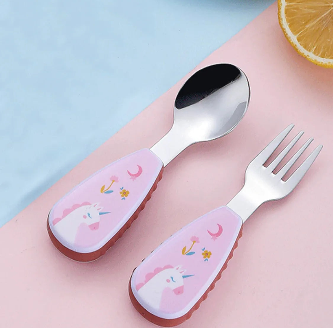 Kids cutlery set with case