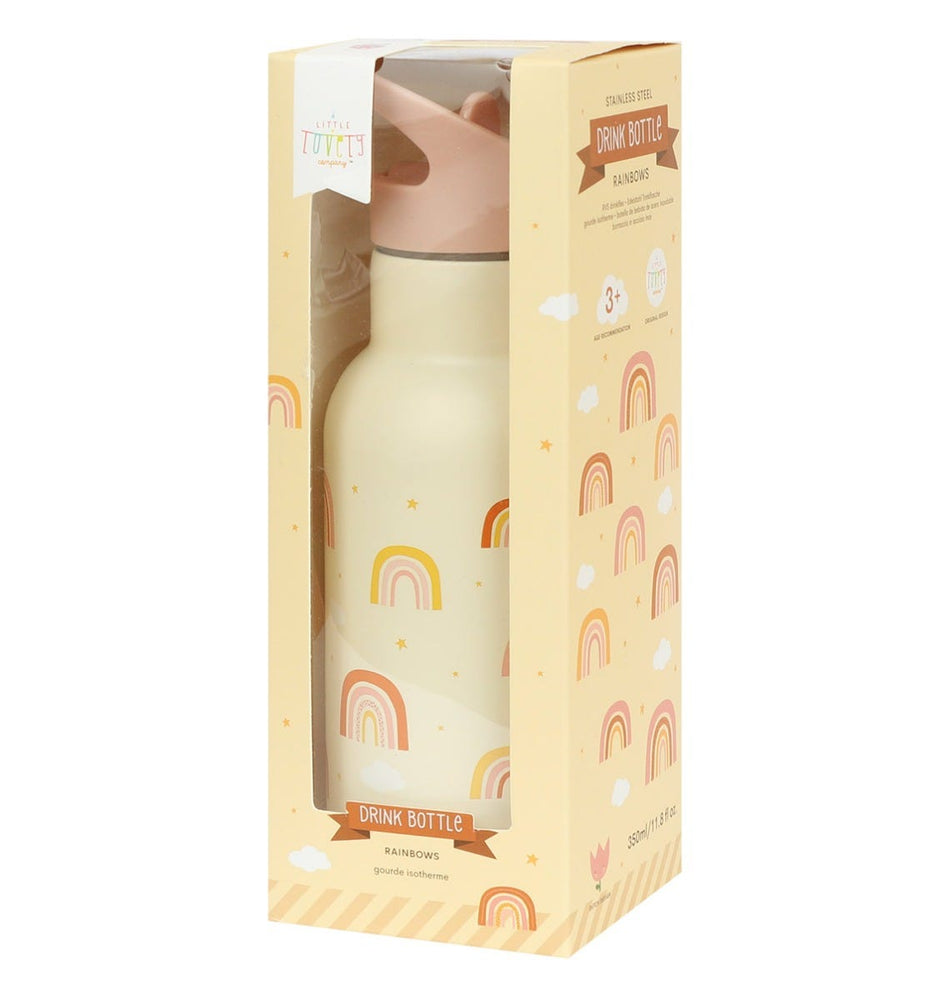 Insulated Stainless Steel Drink Bottle 350ml - Rainbows
