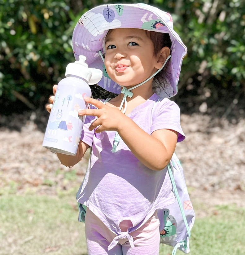 Stainless Steel Drink Bottle - Loopy Llama