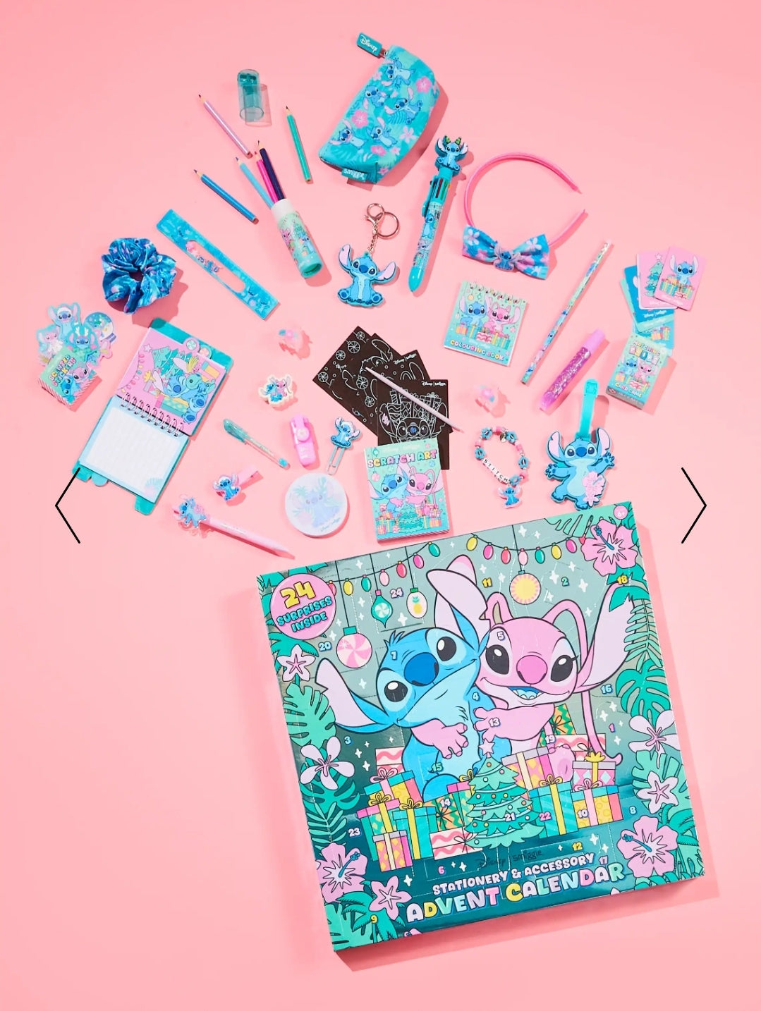 Disney Stitch x Smiggle advent calendar