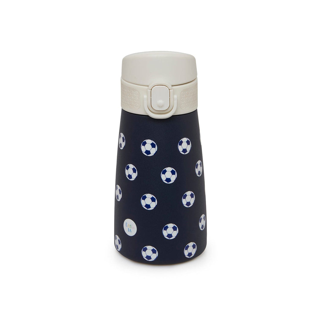 Football stainless steel insulated water bottle
