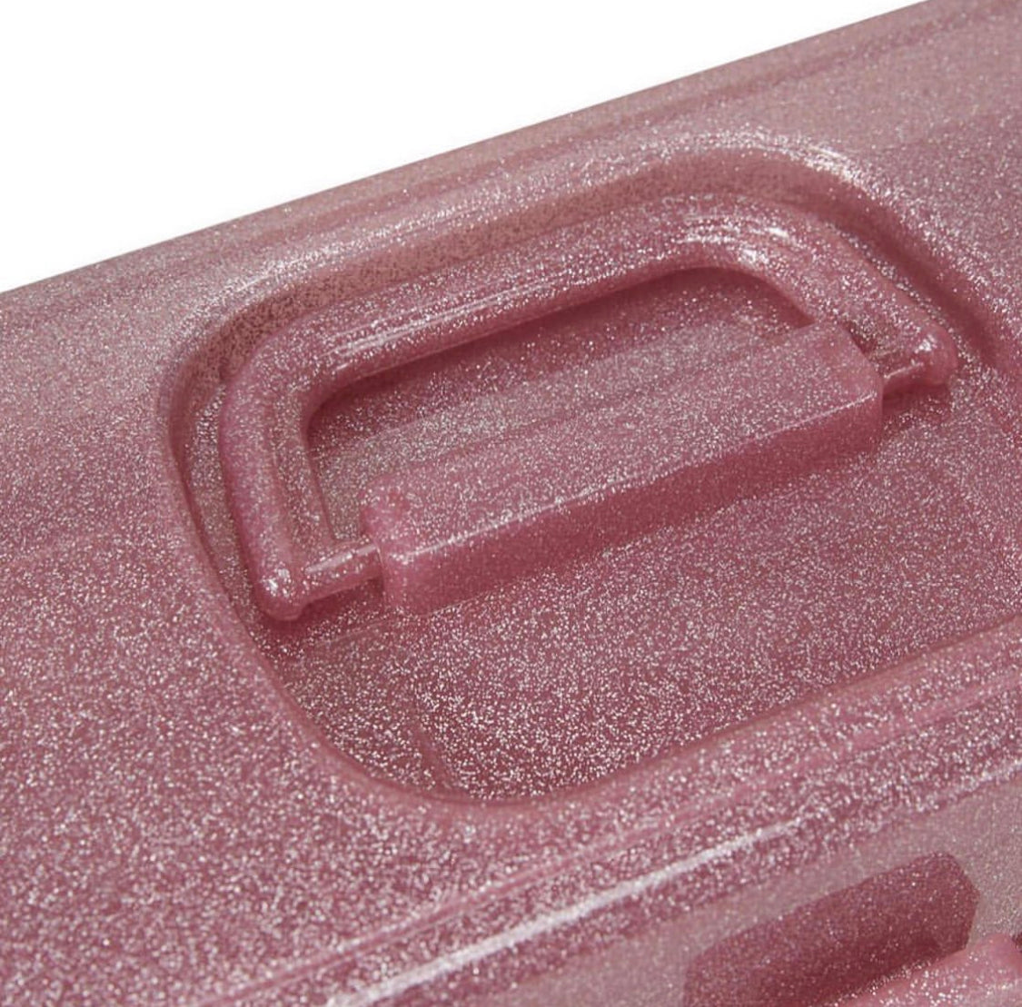 Glitter pink accessories box