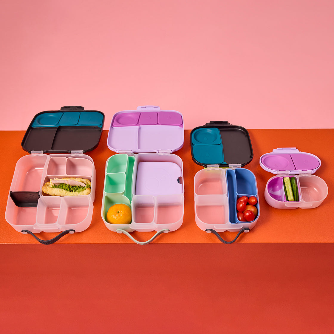 Silicone bento tray - large long
