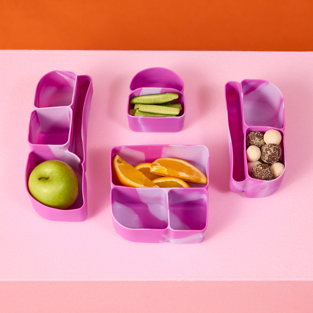 Silicone bento tray - medium lunchbox