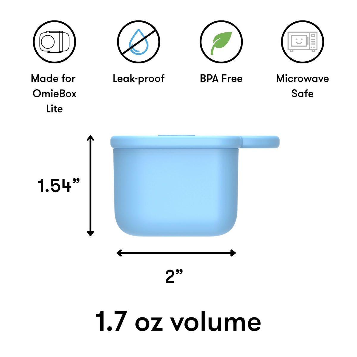 OmieBox® Lite Dip Containers