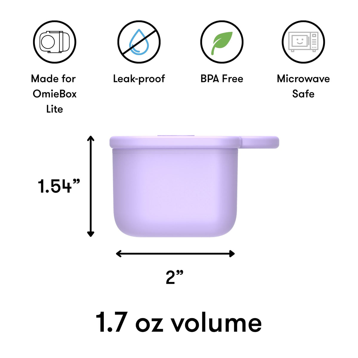 OmieBox® Lite Dip Containers