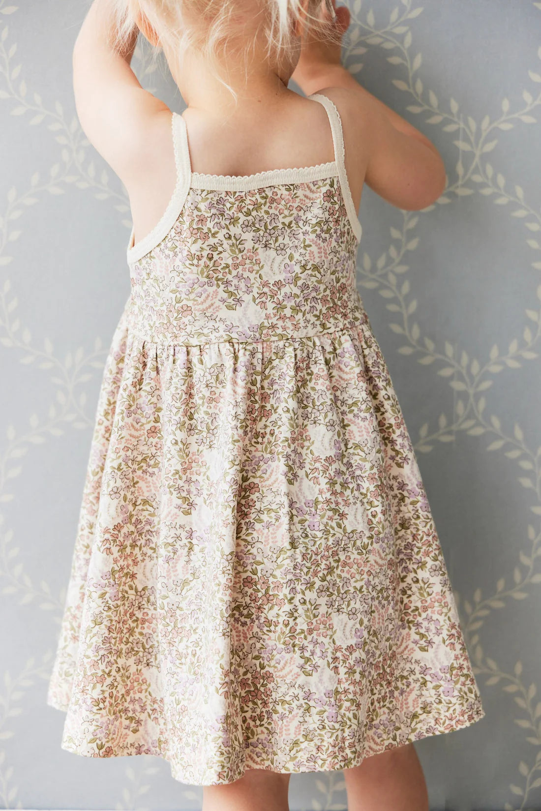 Organic Cotton Samantha Dress - April Eggnog