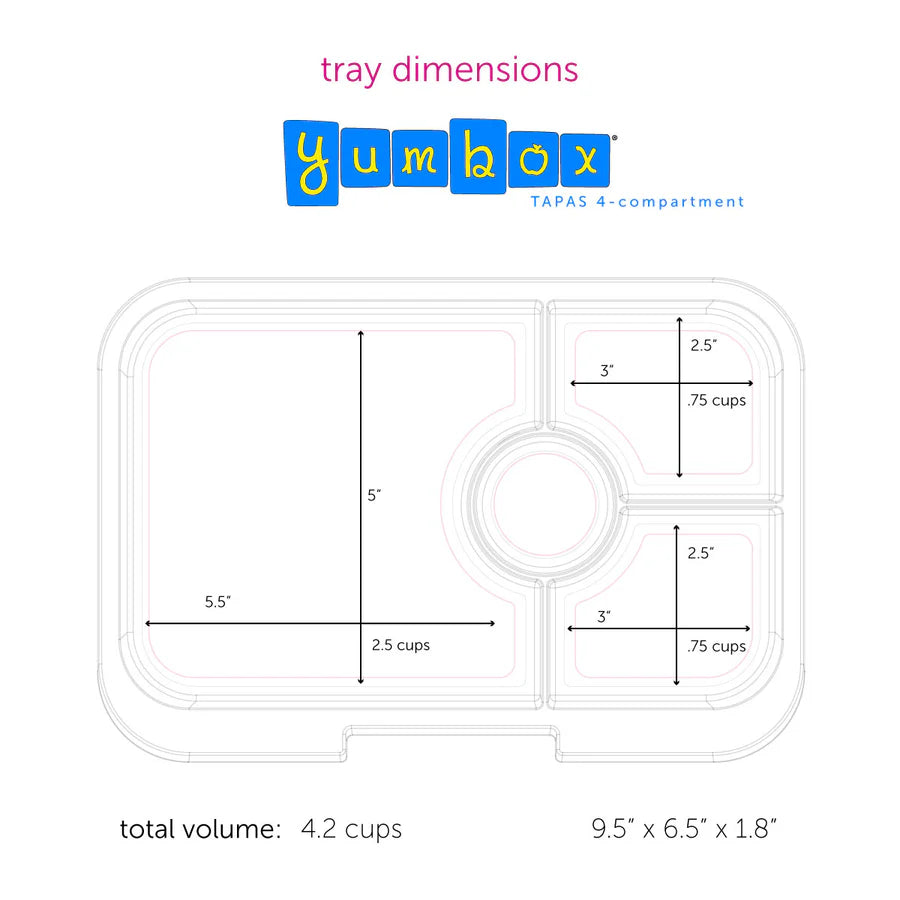 Yumbox Tapas 4C