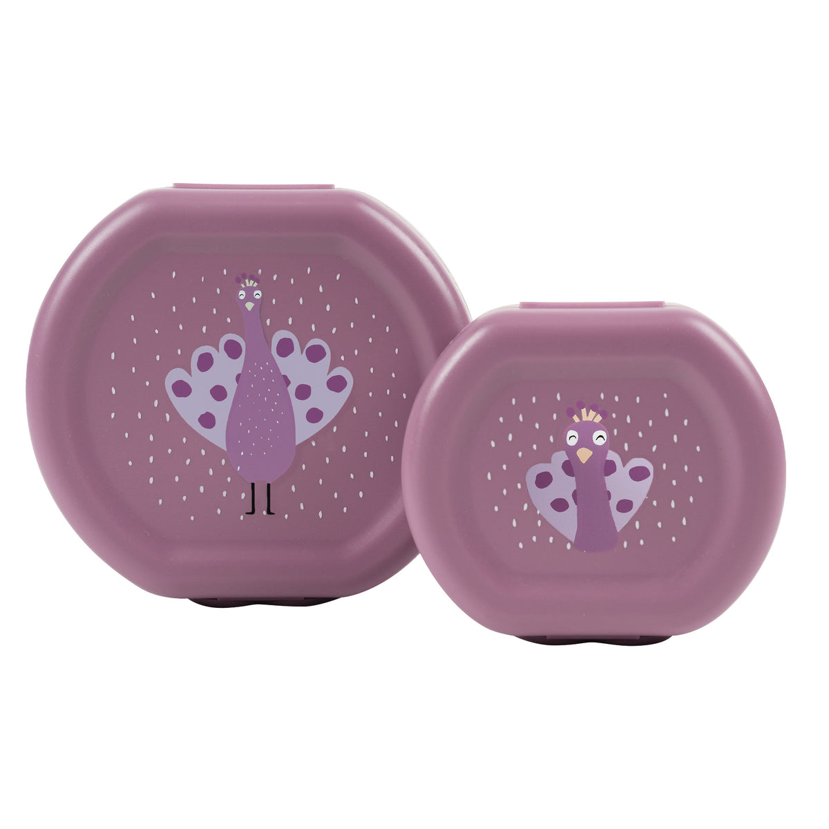 Snack Box with Clip - 2 pieces