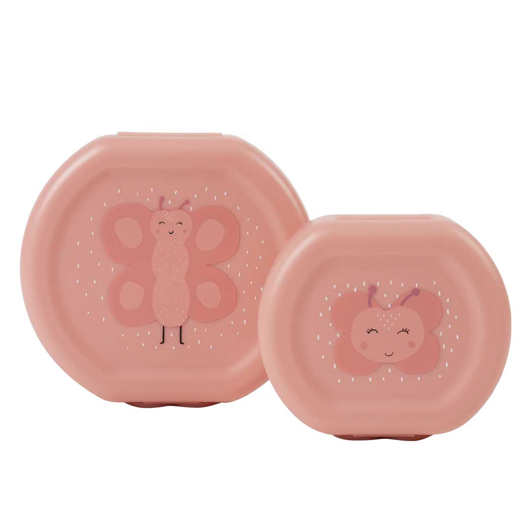Snack Box with Clip - 2 pieces