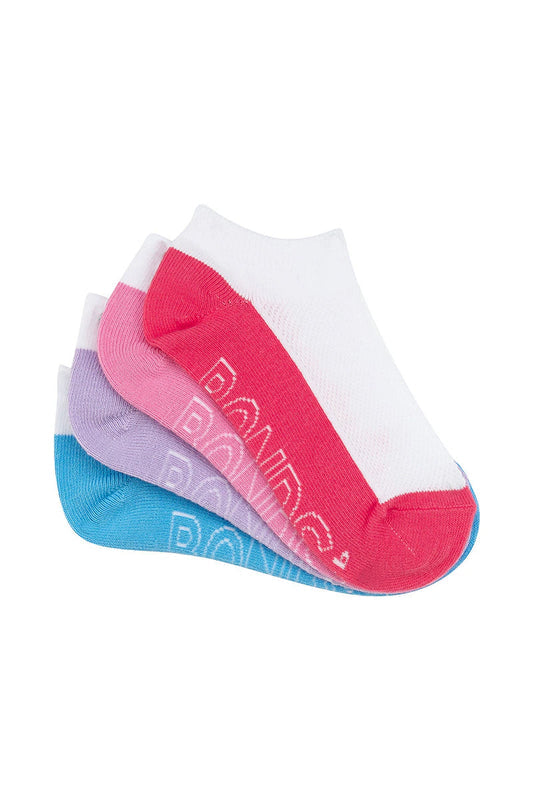 Kids Logo Lightweight Low Cut Socks 4 pack