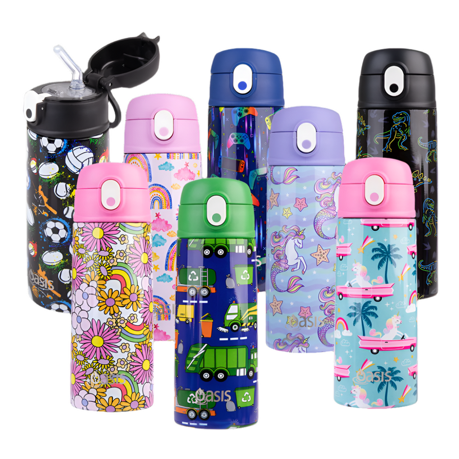 Oasis Insulated Drink Bottle with Sipper 550ml