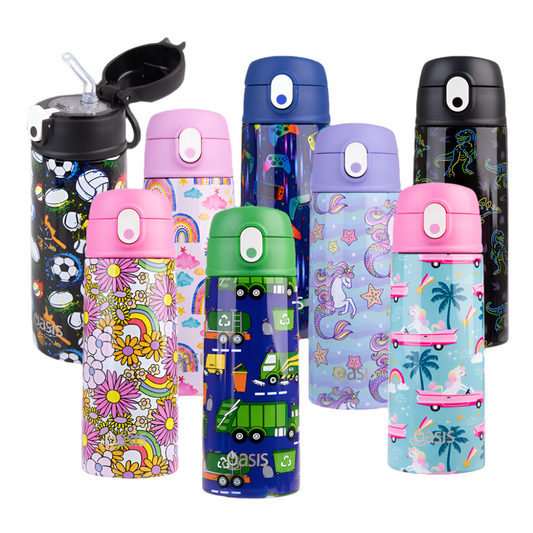 Oasis Insulated Drink Bottle with Sipper 550ml