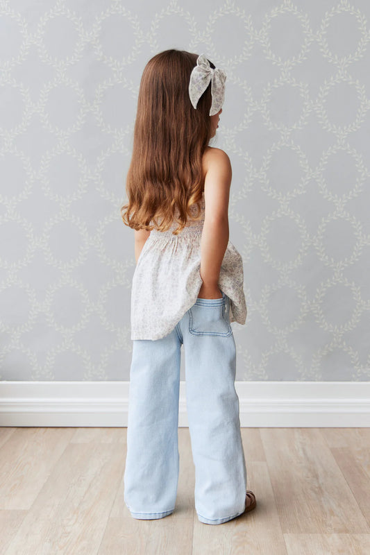 Yvette Pant - Washed Denim