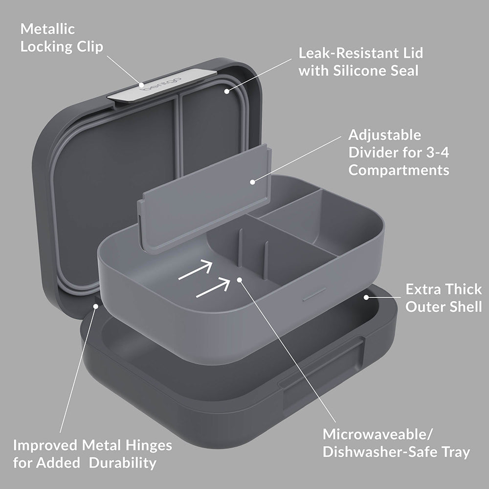 Bentgo Modern Lunchbox - Dark Grey (pre order)