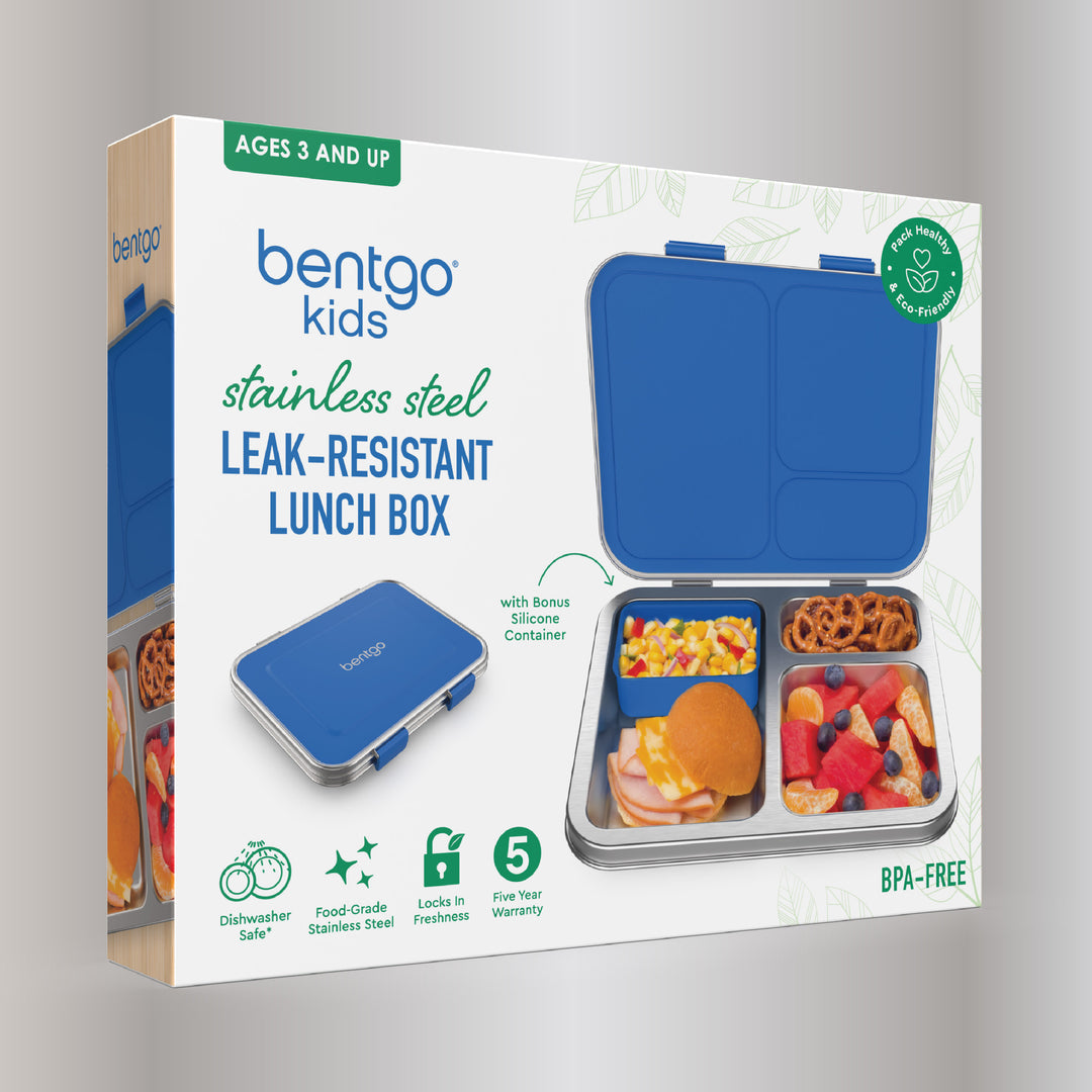 Bentgo stainless steel lunchbox - blue