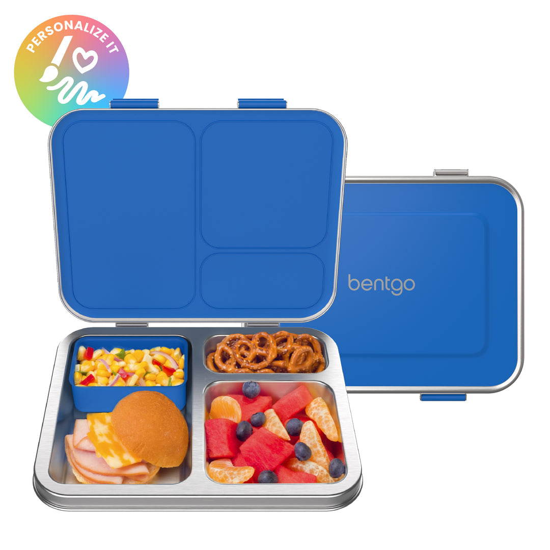 Bentgo stainless steel lunchbox - blue