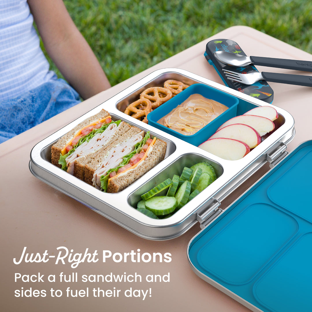 Bentgo stainless steel lunchbox - dinosaurs