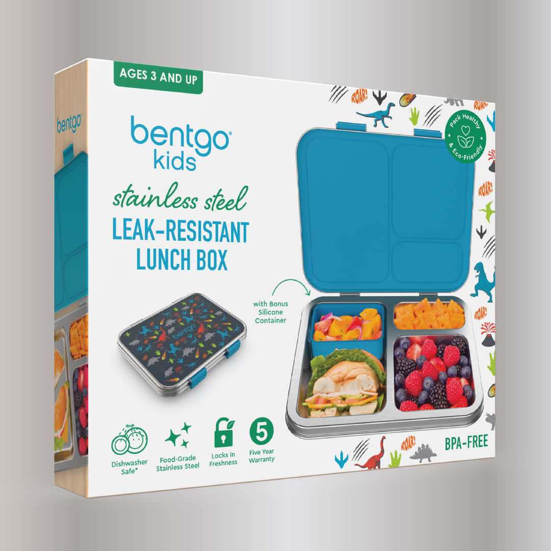 Bentgo stainless steel lunchbox - dinosaurs