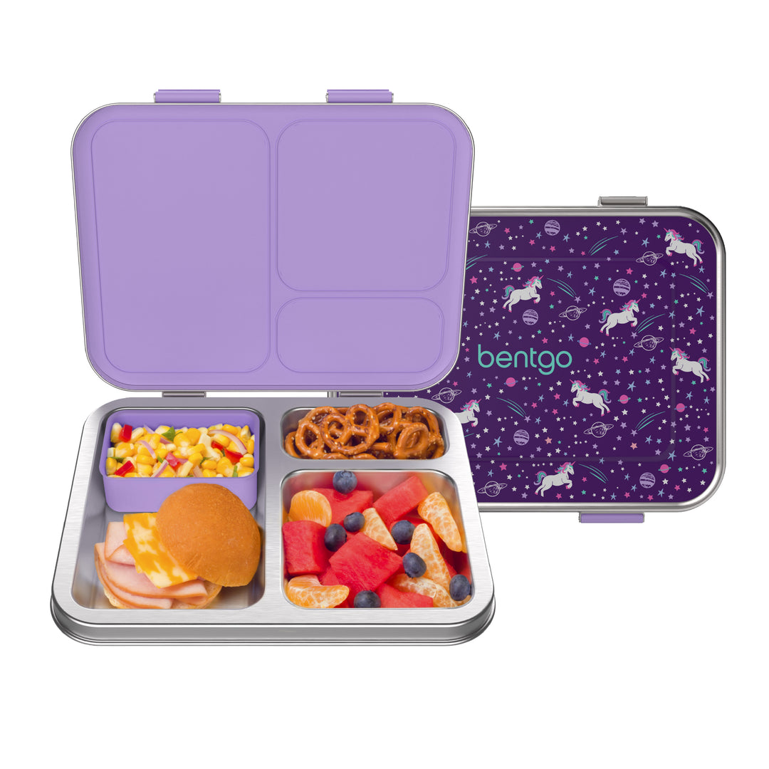 Bentgo stainless steel lunchbox - unicorn