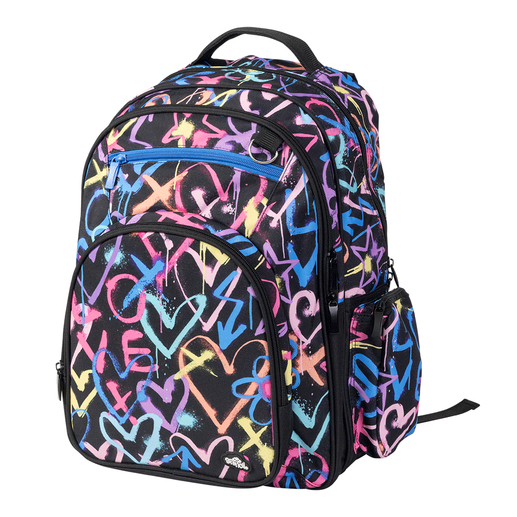 Big Kids Backpack - Hearts