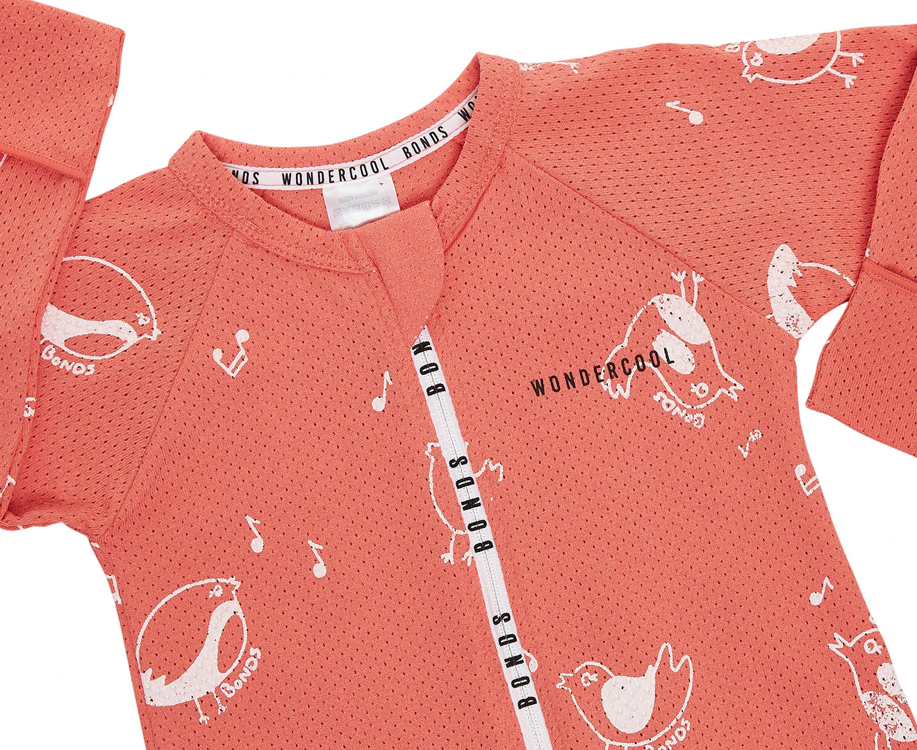 BONDS baby wondercool eyelet zip wondersuit