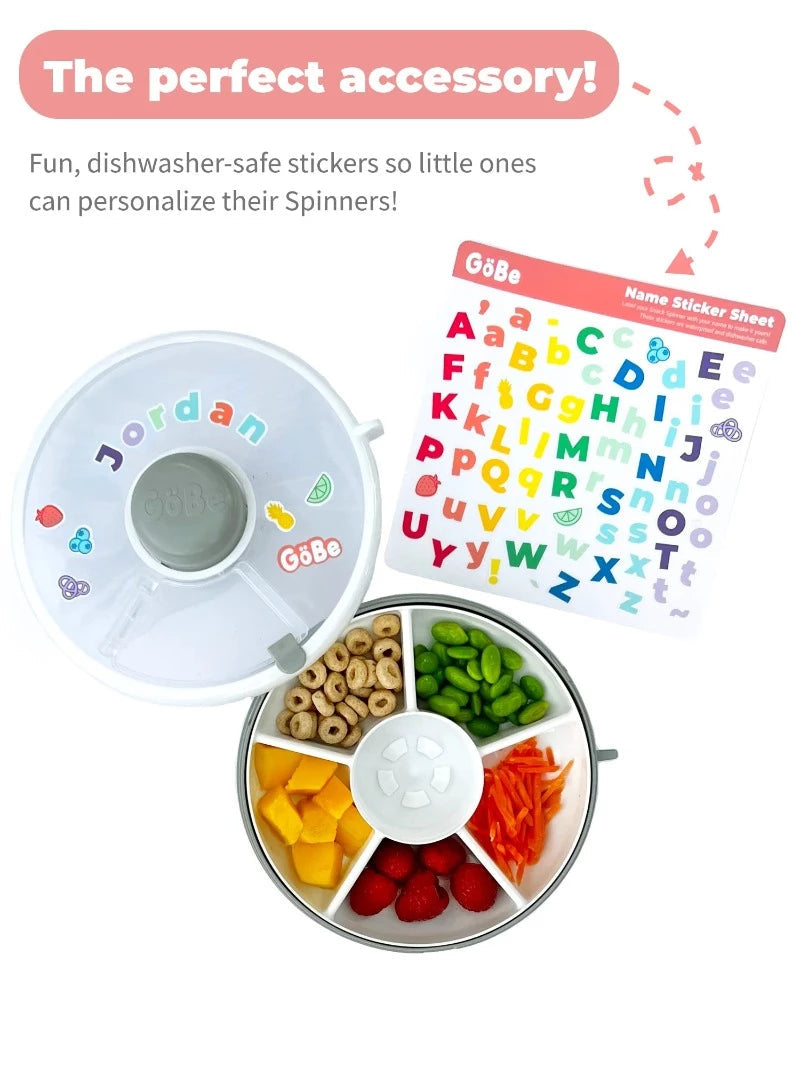 GöBe Alphabet Sticker Sheet