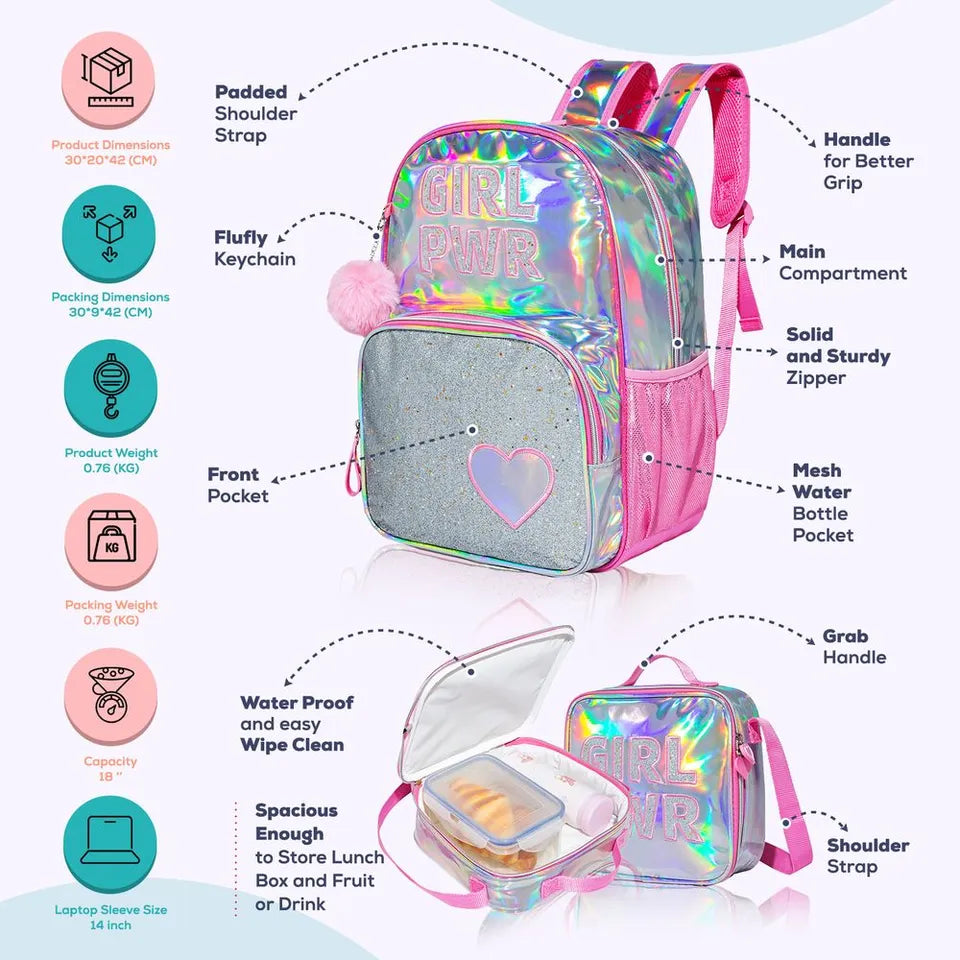 Backpack set - Girl Power