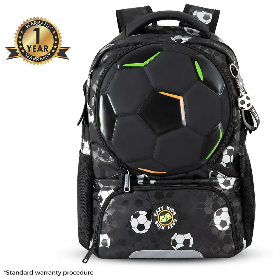 Backpack set - football black