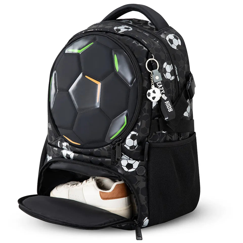 Backpack set - football black