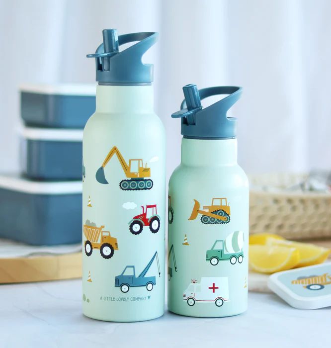 Insulated Stainless Steel Drink Bottle - Vehicles