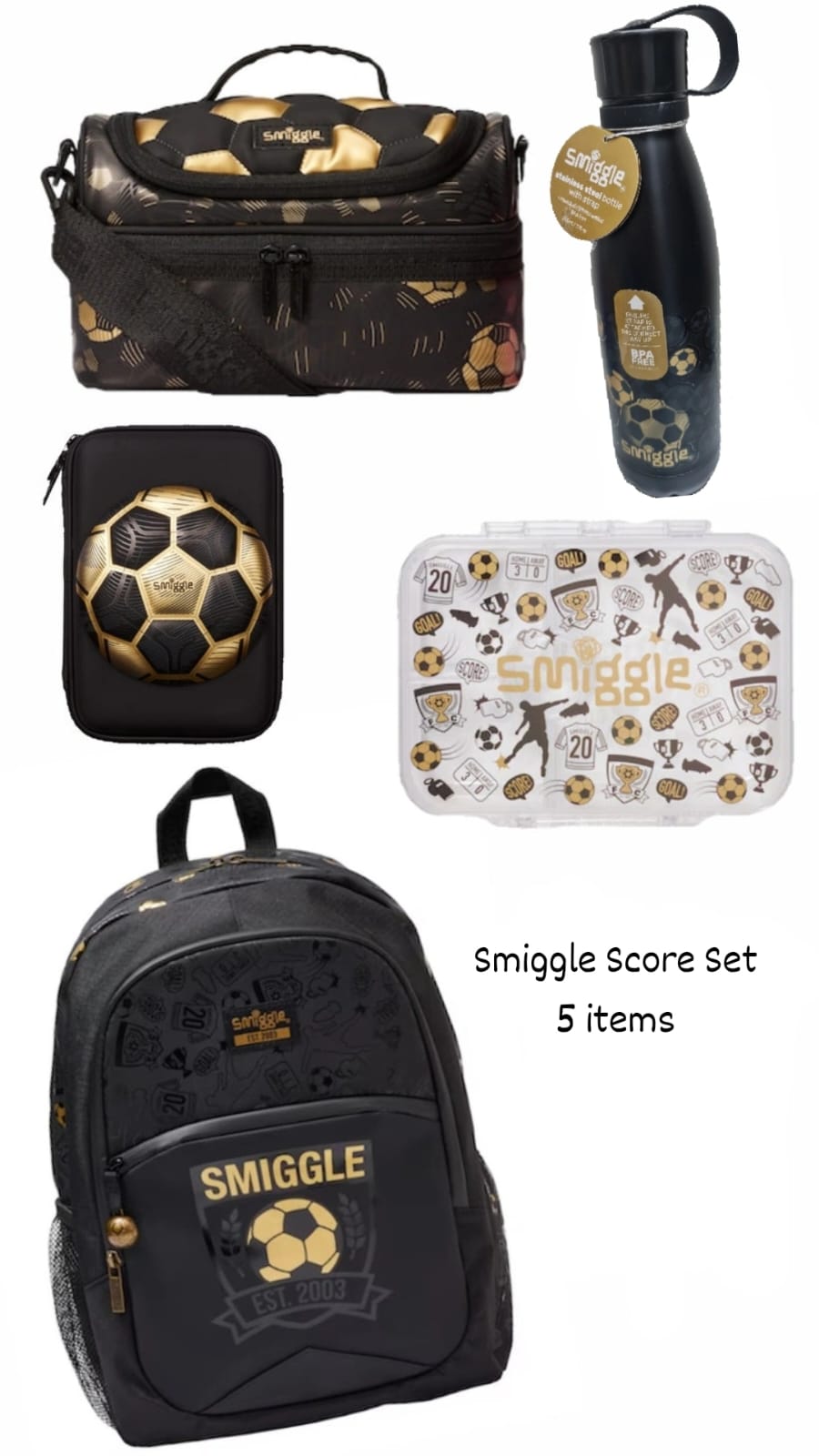 Smiggle Score Set Limited Edition - 5 pieces