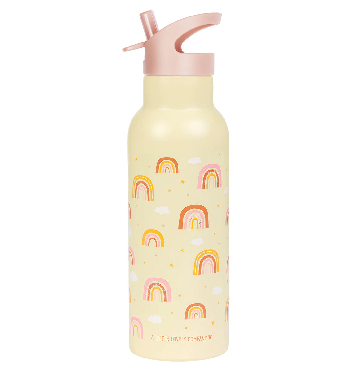 Insulated Stainless Steel Drink Bottle - Rainbows