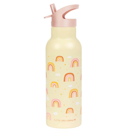 Insulated Stainless Steel Drink Bottle - Rainbows