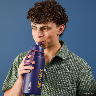 Harry Potter by b.box - 1 Litre insulated flip top bottle