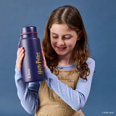 Harry Potter by b.box - 1 Litre insulated flip top bottle