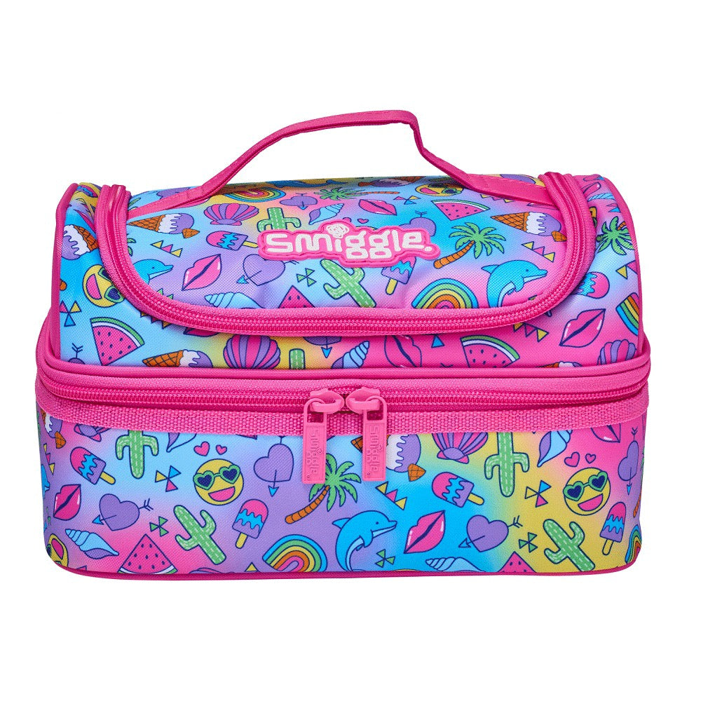 Smiggle Set - double decker lunch bag and Tritan Bottle 750ml