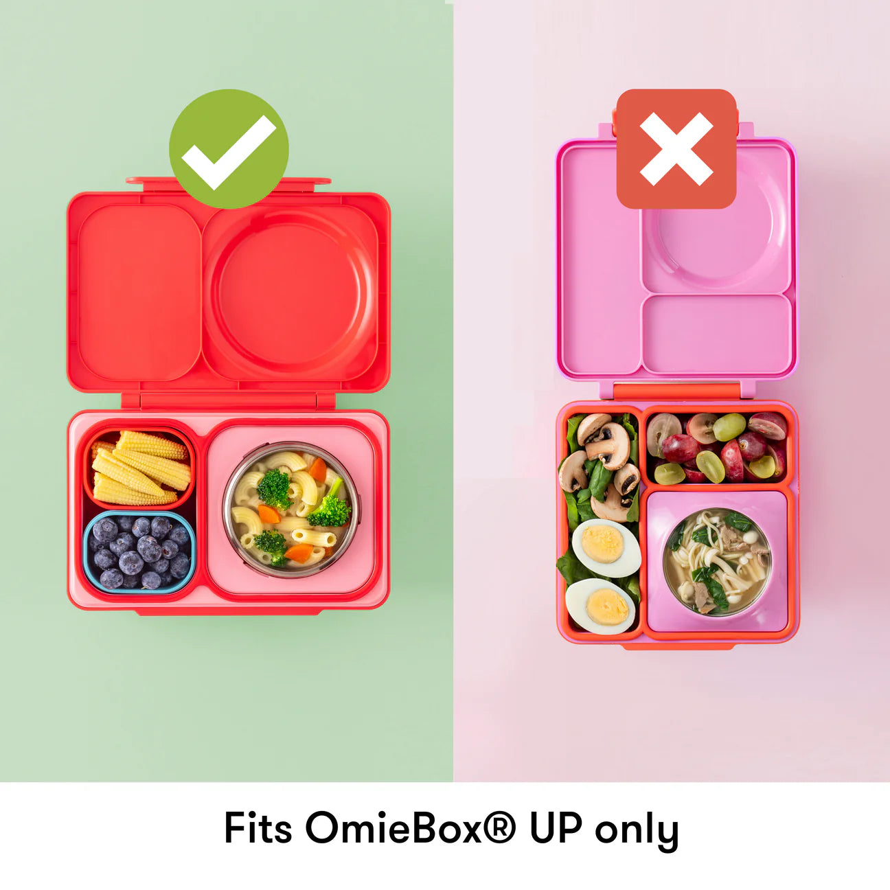 OmieBox UP Dip Containers