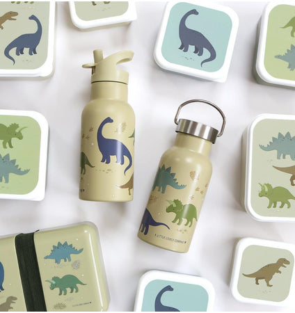 Insulated Stainless Steel Drink Bottle - Dinosaurs