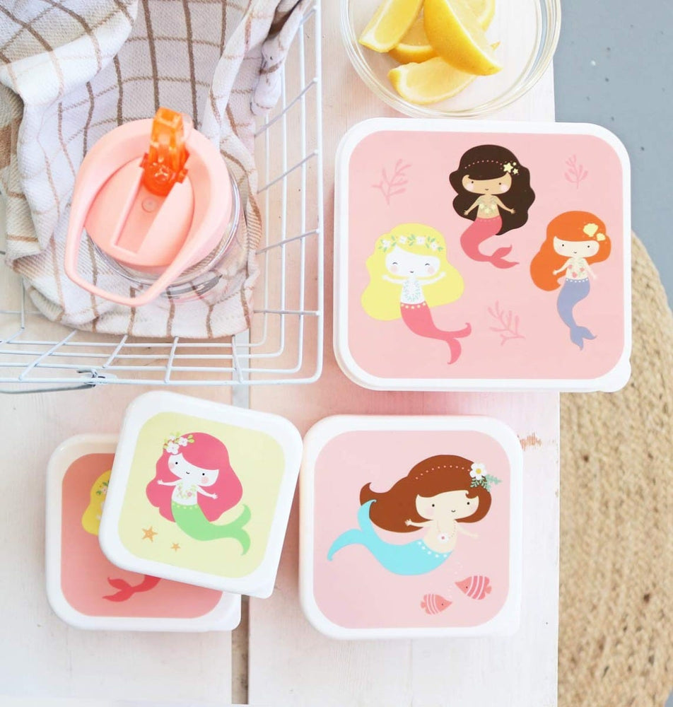 Lunch & Snack Box Set: Mermaids