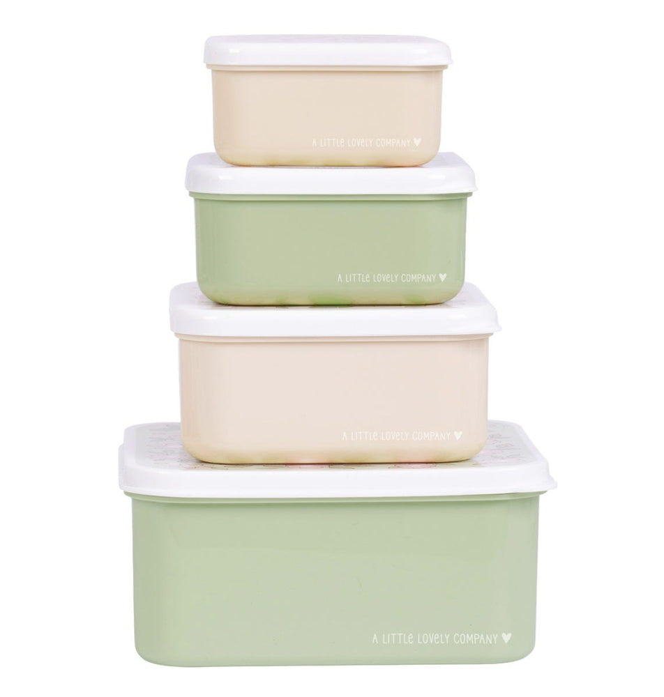 Lunch & Snack Box Set - 4 pieces